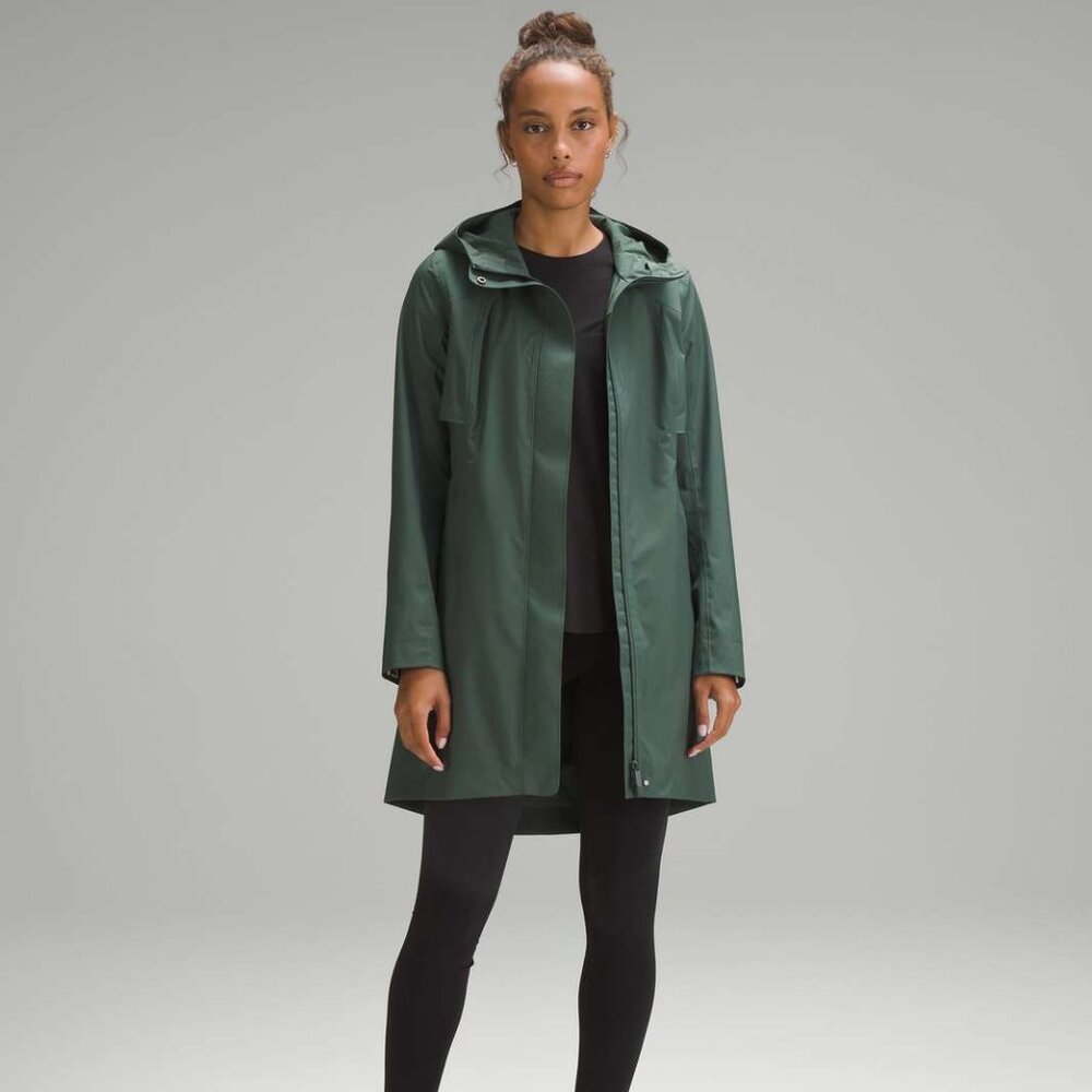 Lululemon Rain Rebel Jacket Dark Forest NWT